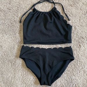 Black swimsuit